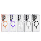 Drop-resistant All-inclusive Magnetic Suction Charger Transparent Acrylic Ultra Phone Case