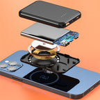 Mini Fast Charging Magnetic Wireless Power Bank 5000 mAh