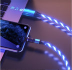 Rotatable Luminous Magnetic Cable For Fast Charging