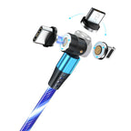 Rotatable Luminous Magnetic Cable For Fast Charging