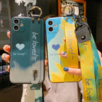 Wristband Phone Case With Watercolour