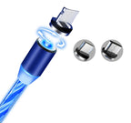 Flowing Light Magnetic Streamer Data Line Cable