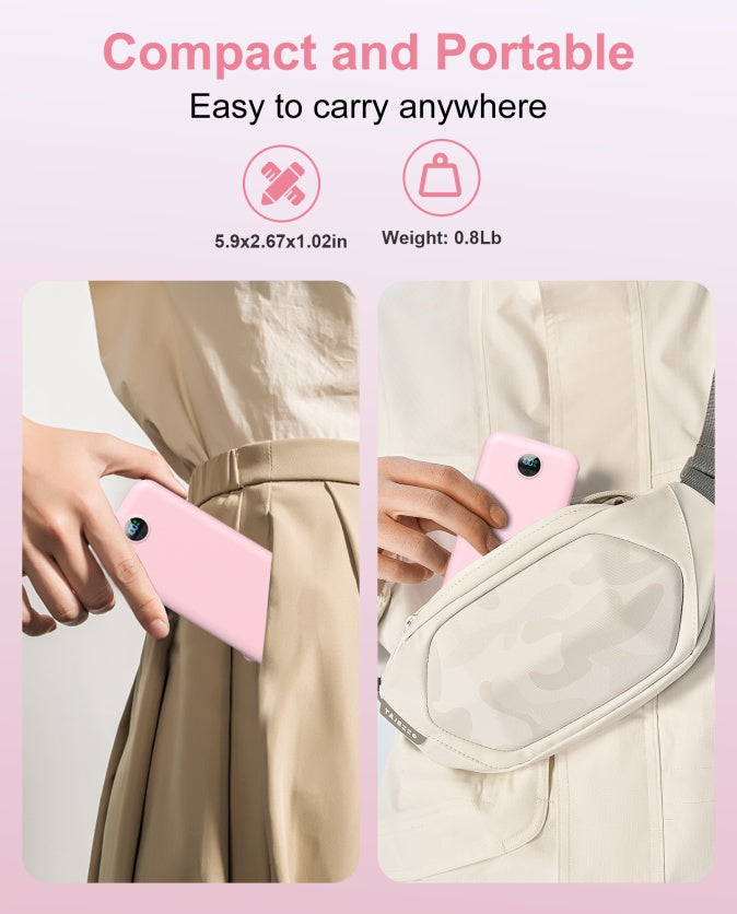 With AC Socket For Fast Charging, Power Bank With A Dual-wire Digital Display Power Bank