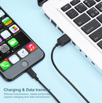 USB Cable For Charger X 8 7 6 6s Plus 5 5s SE,2A 1M Mobile USB Data Cable For  Cable For Lightning Cable