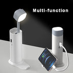 Multi-function Desk Lamp Outdoor Flashlight Portable & Rechargeable For Home And Bedroom