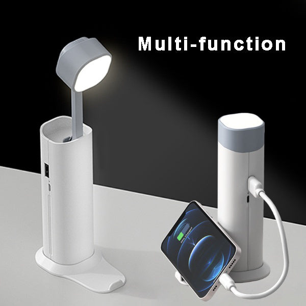 Multi-function Desk Lamp Outdoor Flashlight Portable & Rechargeable For Home And Bedroom