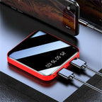 Mini Power Bank 20000 mAh With Portable Mirror & Digital Display