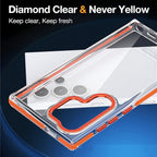 Drop-resistant All-inclusive Magnetic Suction Charger Transparent Acrylic Ultra Phone Case