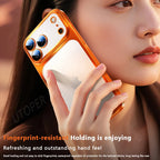 Simple Translucent with Lens Film Case for iPhone 17 Pro Max All-inclusive Anti-fall Damping Cover