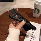 Leopard Design Camera Protective Phone Case for iPhone