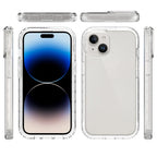 Full Protection Transparent Clear Phone Case for iPhone - Soft Shockproof Back Cover