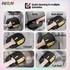 Pet hair glove removal Cat Grooming Reusable Electrostatic Dedusting Brush Dog Hair Remover for Couch Carpet Clothes Washable