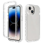 Full Protection Transparent Clear Phone Case for iPhone - Soft Shockproof Back Cover
