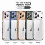 Luxury Hybrid Transparent Shockproof Case For iPhone