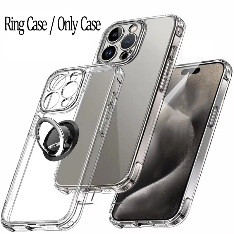 Phone Case For iPhone - Transparent Case Cover