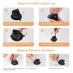 7pcs Interactive Cat Toys - Retractable Wand Toy and Feather Toys Refills for Indoor Cats to Chase and Exercise