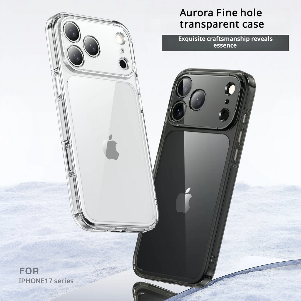 Luxury Hybrid Transparent Shockproof Case For iPhone