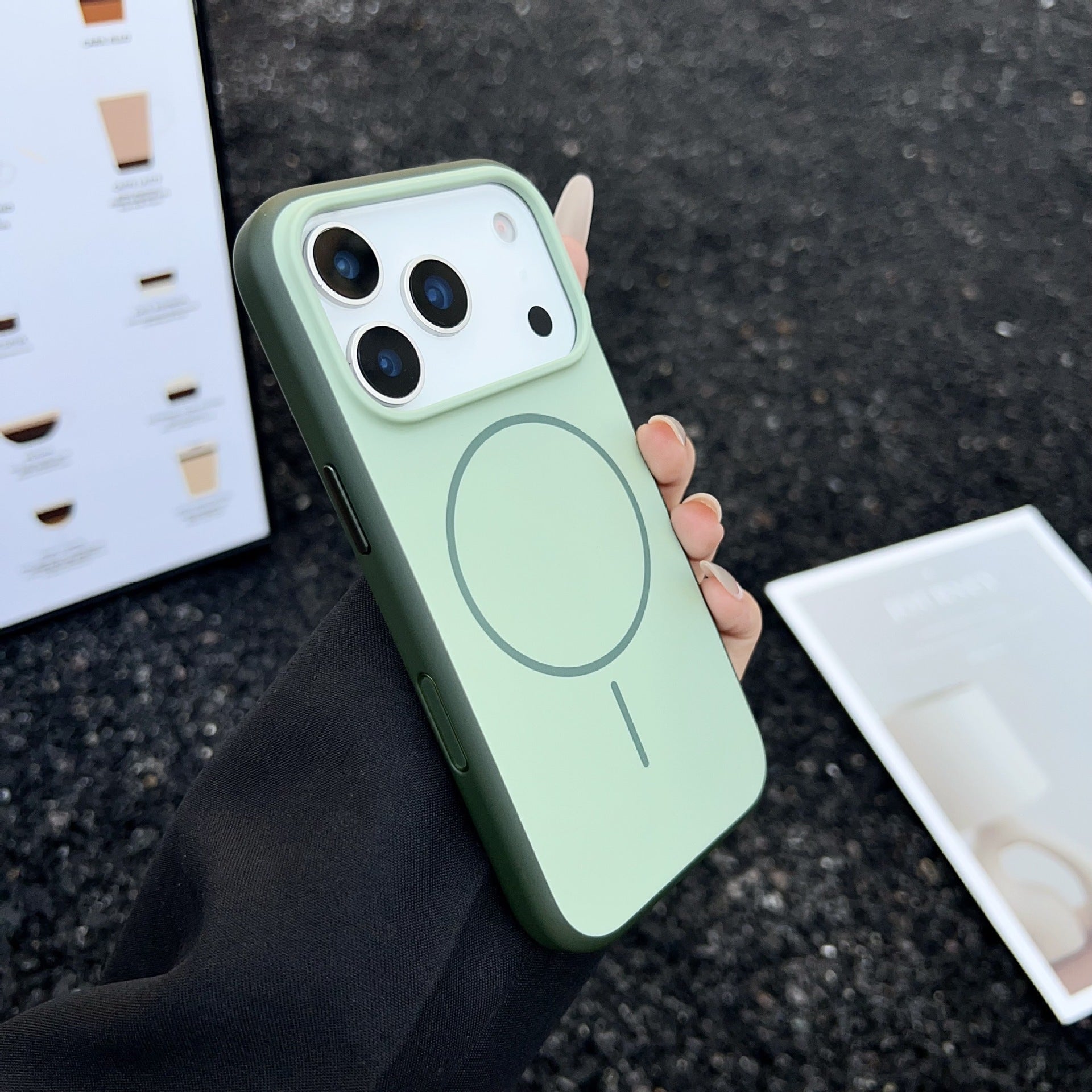 AI Photography Button Phone Case