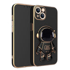 3D Astronaut Phone Case With Anti-Drop Electroplating Bracket