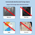 Magnetic Three-in-one 15W Wireless Charger With Clock