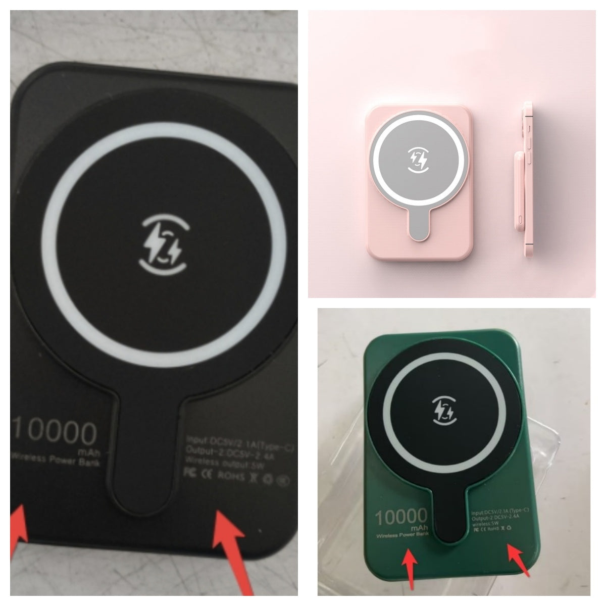 Mini Fast Charging Magnetic Wireless Power Bank 5000 mAh